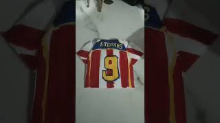 camisa de papel retro futbol atleticomadrid viral [upl. by Suneya769]