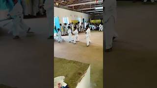 karate baisic training karate test shortvideo [upl. by Annaihr]