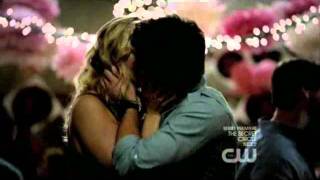 Caroline amp Tyler  Kiss and Love Scene  TVD 3x01 [upl. by Euqinwahs]