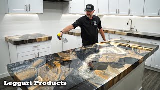 The Ultimate Epoxy Kit For Remodeling Old Countertops  Stone Coat Countertops Epoxy [upl. by Analat]