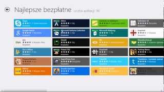 Instalowanie  Odinstalowywanie aplikacji Windows 8 [upl. by Ecitnerp]