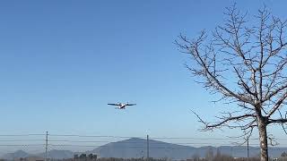 Tecnam P2012 STOL takeoff [upl. by Reffinej]