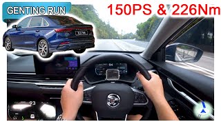 Part 22  2024 Proton S70 Flagship X  Malaysia POV Genting Run 冲上云霄 CC Subtitle [upl. by Ifen147]