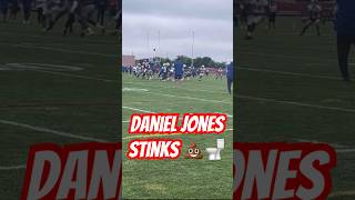 Daniel Jones MISSES a wide open receiver at Giants Camp nygiants [upl. by Nitas967]