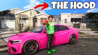 I spent 24 hours in the HOOD in GTA 5 RP [upl. by Bryce]