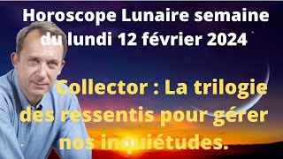 Astrologie horoscope lune semaine du lundi 12 février 2024 [upl. by Melloney]