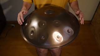 STUDIO WAITA HANDPAN  A2 Major 19 [upl. by Sanez898]