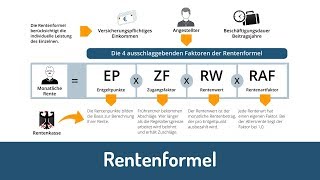 Rentenformel So wird die Rente berechnet [upl. by Winfrid145]