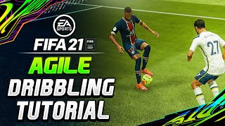 FIFA 21  NEW AGILE DRIBBLING TUTORIAL HOW TO USE AGILE DRIBBLING  FIFA 21 ULTIMATE TEAM [upl. by Onitnevuj]