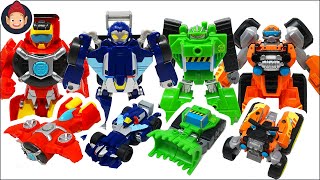 Transformers Rescue Bots Academy Toy Unboxing  Whirl Hot Shot Boulder amp Brushfire [upl. by Haida]