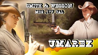 Smith amp Wesson M29 BB Revolver UMAREX  Review  Target Test  Western Short Film [upl. by Otrebliw]