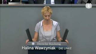 Halina Wawzyniak DIE LINKE Gewalt ist kein Mittel der politischen Auseinandersetzung [upl. by Immot]