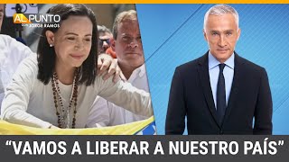 Jorge Ramos entrevista a María Corina Machado sobre la crisis y el futuro de Venezuela [upl. by Mavra]