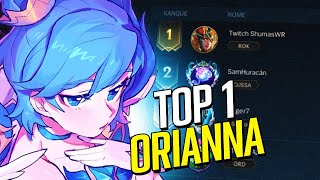 TOP 1 ORIANNA  ENSINEI DICAS E TRUQUES PARA GANHAR A LANE DE ORIANNA LOL WILD RIFT [upl. by Lothario807]