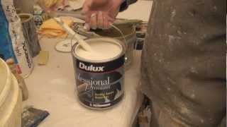 How To Pour Paint  A tip for when you are pouring paint from a paint can [upl. by Sadoff]