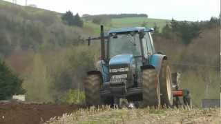 Two New Hollands Ploughing [upl. by Ahseneuq]