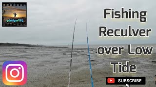 Sea Fishing UK  Reculver Kent  Fishing Over Low Tide [upl. by Portia]