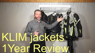 Klim jackets  one year review 2024 [upl. by Einittirb]