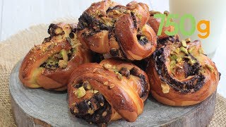 Recette de babka au chocolat et pistaches  750g [upl. by Aydni]