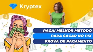 KRYPTEX COMO GANHAR DINHEIRO MINERANDO BITCOIN MELHOR MÃ‰TODO PARA SACAR NO PIX  PROVA DE PAGAMENTO [upl. by Llibyc]