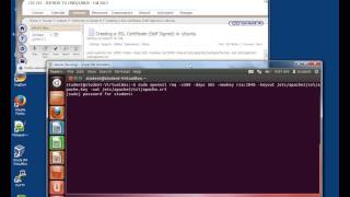 Creating a Self Signed Certificate in Ubuntu [upl. by Letha]