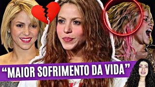 SHAKIRA TEVE CORTE QUÍMICO E ALISAMENTO TÉRMICO Fãs já detestaram seu visual todos os cabelos [upl. by Anjanette]