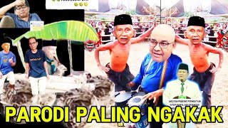 Parodi Ngakak Gelandangan Politik Prabowo Peringatkan Amien Rais [upl. by Nylleoj636]