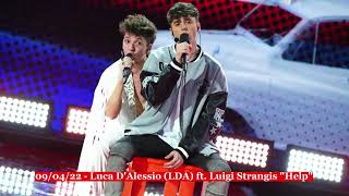 090422  Luca DAlessio LDA ft Luigi Strangis quotHelpquot audio [upl. by Ecadnac135]