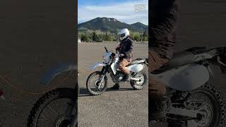 Bump Start Honda XR650L [upl. by Christabella113]