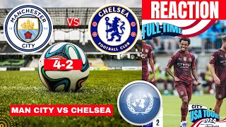 Man City vs Chelsea 42 Live Stream PreSeason Friendly Football Match Score 2024 Highlights Vivo [upl. by Haimarej]