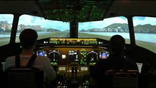 Flight Adventures Strastbourg amp Flightdeck Solutions B777 FBPT Flight Video [upl. by Aurlie]