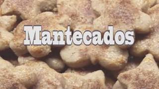 Cómo hacer Mantecados de Almendra Cacao y Canela Postres Navideños Deliciosos  Dulces Navideños [upl. by Adnuhsed]