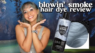 Strawberry Leopard Hair Dye in Blowin Smoke Review [upl. by Koffler]