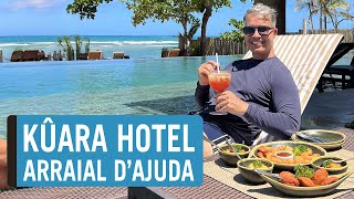 KÛARA HOTEL  DIAS MARAVILHOSOS DE SOL PRAIA E PISCINA EM ARRAIAL DAJUDA NA BAHIA [upl. by Adriene]