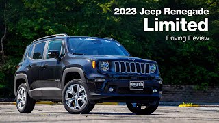 2023 Jeep Renegade Limited  Driving Review [upl. by Horan]