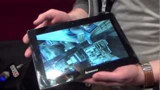 Lenovo IdeaTab S6000 10ZollTablet mit MediatekProzessor zum günstigen Preis MWC 2013 [upl. by Willumsen]