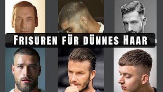 5 Trend Frisuren für dünnes Haar bei Männern 2023 [upl. by Miun]