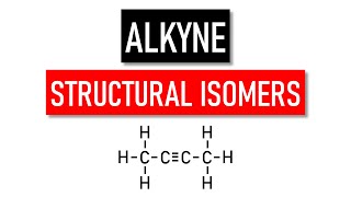 Alkyne Structural Isomers  Hydrocarbons  Organic Chemistry  shorts [upl. by Cati]