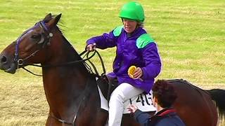 CAERSWS HARNESS RACES 2004 SADDLE RACE [upl. by Fechter612]