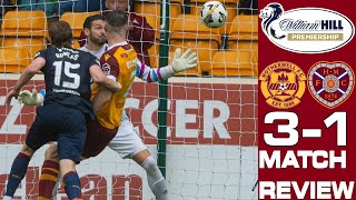 NAISMITH OUT MOTHERWELL 31 HEARTS  SCOTTISH PREMIERSHIP  MATCH REVIEW SPFL HEARTS [upl. by Aivatal]