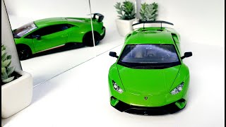 118 Lamborghini Huracan Performante made by Maisto Unboxing [upl. by Bradeord114]