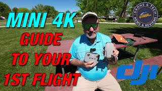 DJI Mini 4K A Beginners Guide To Your First Flight [upl. by Ares]