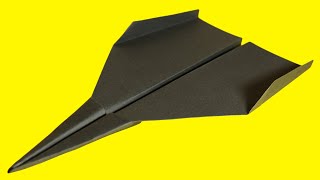 HOW to make a paper airplane that flies far  origami plane rocket ANTEK [upl. by Idna746]