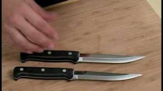 Cooking Tips  How to Use a Steak Knife [upl. by Ydnyl]