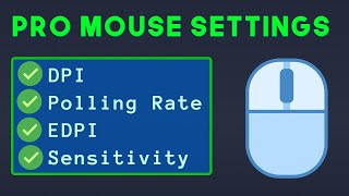 What the Pros are Using DPI Polling Rate EDPI  Mouse Settings [upl. by Raveaux99]