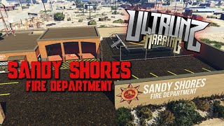 Ultrunz  Sandy Shores Revamped Fire Department MLO [upl. by Lashondra759]