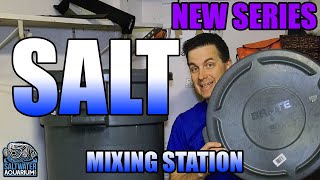 HOW TO Build a Saltwater Mixing Station at Home for Your Aquarium or Reef Tank [upl. by Buroker927]