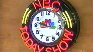 NBC Today Show with Neon Clock and Roulette Wheel Watch [upl. by Enyawd]