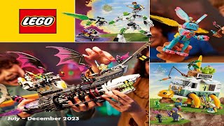 LEGO Catalogue 2023 Official US 2nd Half 2023 LEGO Sets [upl. by Zaneta]