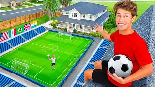 I Built a Soccer Stadium in My House [upl. by Namsu321]